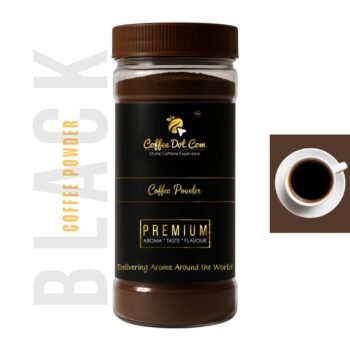 Vibe – Black Coffee Powder – Smooth & Bold Signature Blend 300g